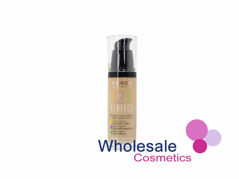 6 x Bourjois 123 Perfect Foundation - 52 VANILLA